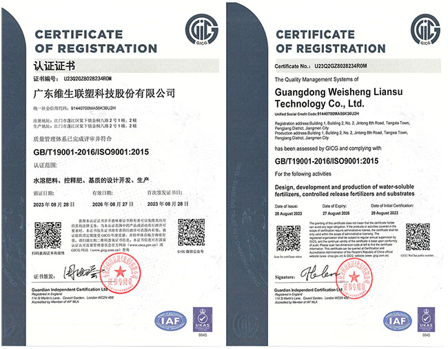 ISO 9001认证